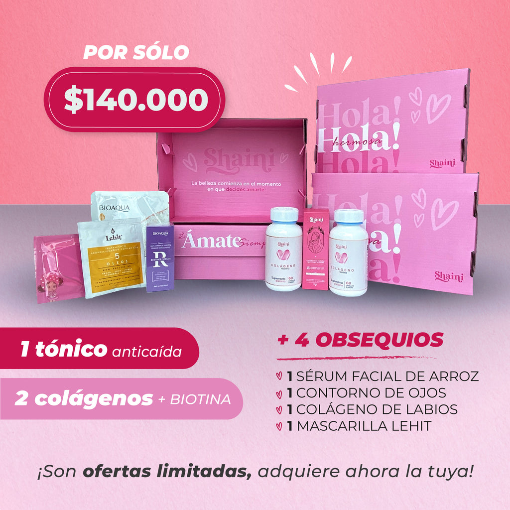 KIT DE MADRES DE 3 PRODUCTOS DE SHAINI