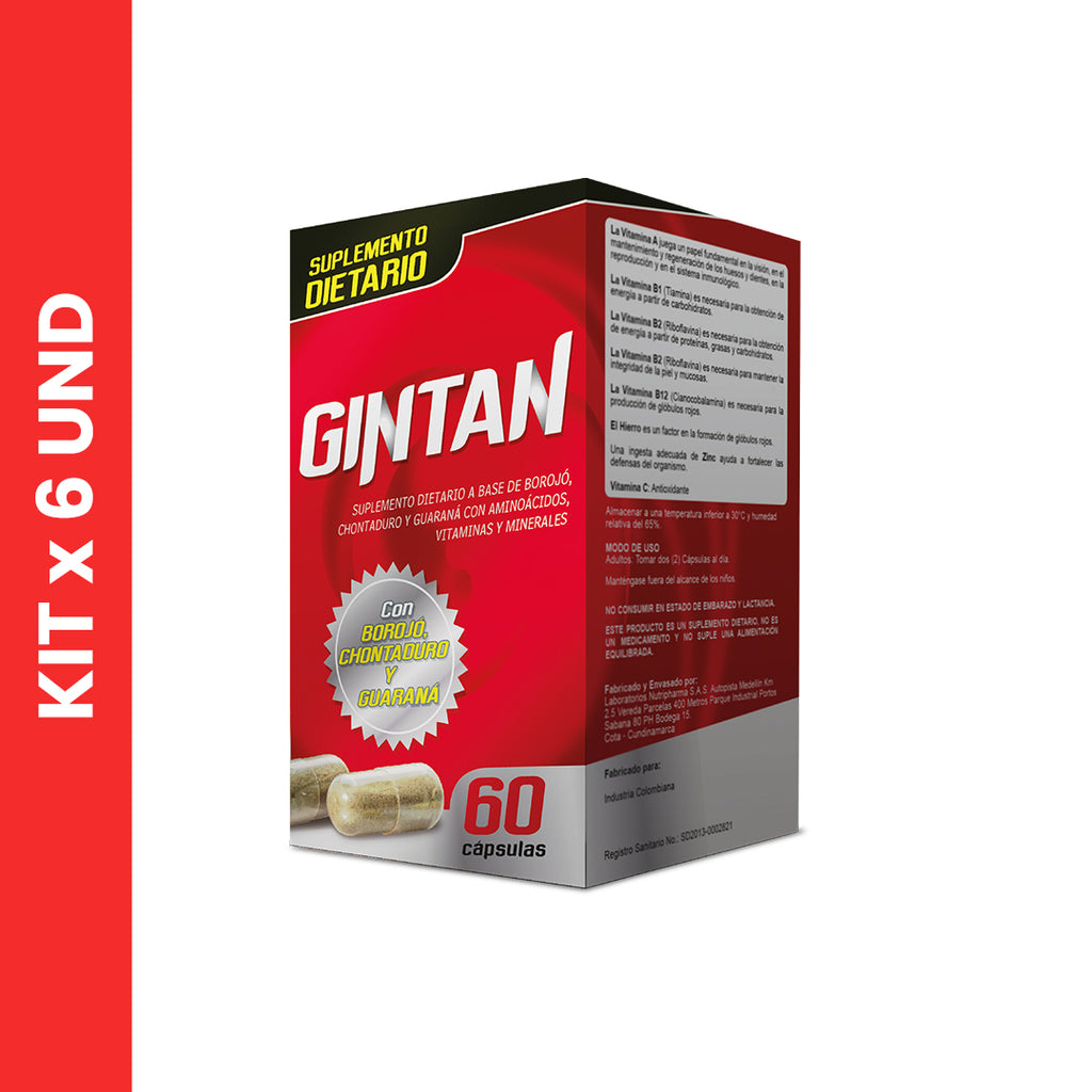 Gintan Kit 6 unidades